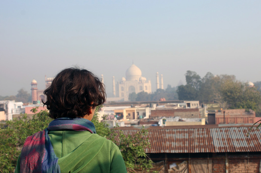 Agra'da günlük manzaramız